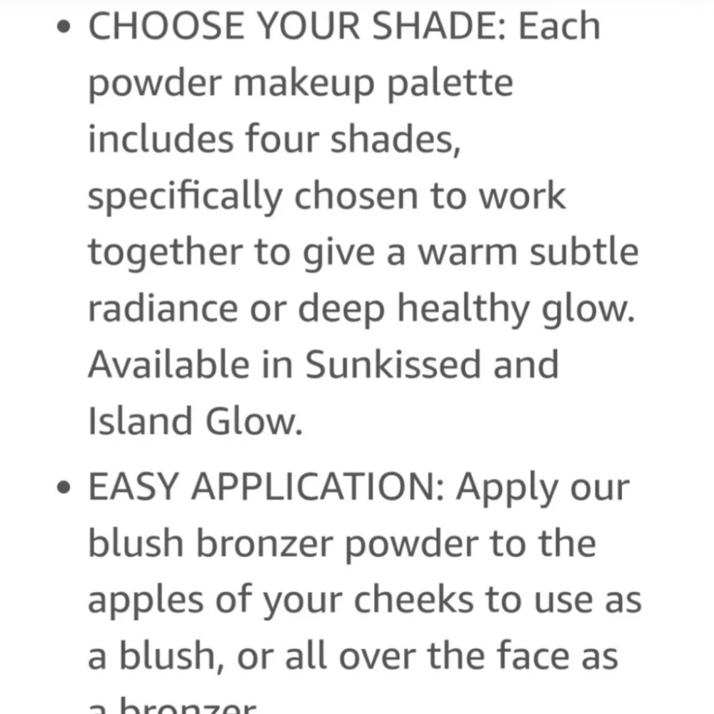Belle Beauty by Kim‎ Gravel Blush, Bronzer, Foundation, 2 Brushes Set  ALL NEW